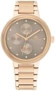 Tommy Hilfiger Dameur 1782533 Joy Grå/Gul guldtonet stål Ø36 mm
