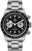 Tudor Herreur M79360n-0011 Black Bay Chrono Sort/Stål Ø41 mm