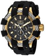 Invicta Herreur 23860 Bolt Sort/Gummi Ø48 mm
