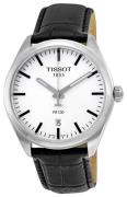Tissot Herreur T101.410.16.031.00 PR 100 Gent Sølvfarvet/Læder Ø39