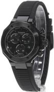 Tissot Dameur T141.817.37.051.00 T-Race Sort/Gummi Ø38 mm