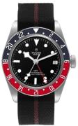 Tudor Herreur M79830RB-0012 Black Bay GMT Hvid/Tekstil Ø41 mm