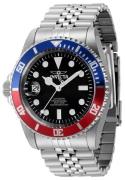 Invicta Herreur 43981 Pro Diver Sort/Stål Ø42 mm
