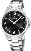 Festina Herreur F20656-4 Solar Energy Sort/Stål Ø41.5 mm