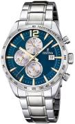 Festina Herreur F16759-7 Timeless Blå/Stål Ø43.5 mm