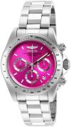 Invicta Dameur 16654 Speedway Rosa/Stål Ø39.5 mm