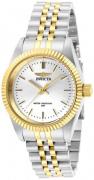 Invicta Dameur 29401 Specialty Sølvfarvet/Gul guldtonet stål Ø36 mm