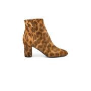 Leopard Print Ankelstøvler
