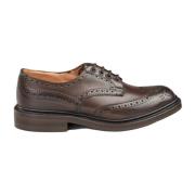 Brun flade sko med Bourton Brogue