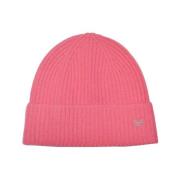 Wuth cashmere fold hat pink