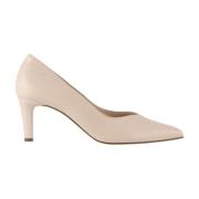 Beige Læder Boulevard 60 Pumps