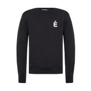 Sweatshirt med logo