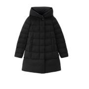 Quiltet Parka med Urban Touch Stof