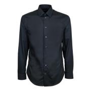 Elegant Slim Fit Italiensk Krave Skjorte