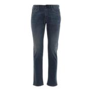 Slim Fline Jeans med 5 Lommer