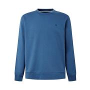 Minimalistisk Rundhalset Sweatshirt