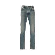 Slim-Fit Faded Jeans
