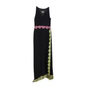 Elegant Maxi Kjole med Blondekant