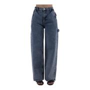 Moderne Wide Jeans til Kvinder