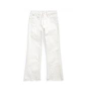 Højtaljede Flare Denim Jeans