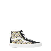 Canvas Checkerboard Sneakers