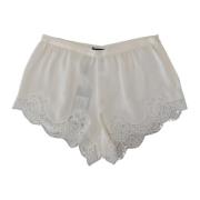 Hvide Blonde Lingeri Shorts