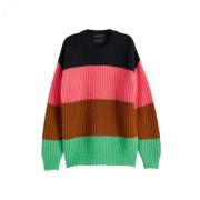 Farveblok Sweater