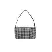 Medium Rhinestone Pouch Hobo Taske