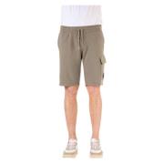 Dove Grey Shorts med taljesnor