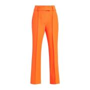 Orange Bukser med Tapered Ben