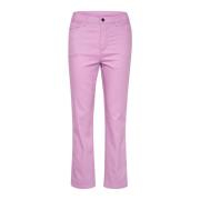 Kaffe Kazelina Hw 7/8 Straight Jeans Bukser 10506341 Lupine