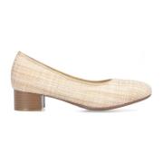 Brune Tekstil Lukkede Formelle Pumps