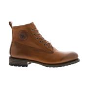 GM09 Cuoio - High Lace Up Boots