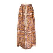 Halcyon Paisley Maxi Nederdel