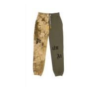 To-farvet bomulds sweatpants