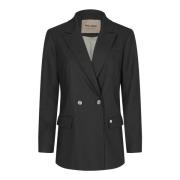 Moderne Oversize Dobbelttradet Blazer