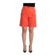Stilfulde Orange Shorts til Kvinder