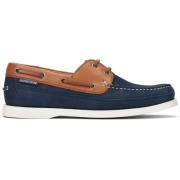 Snørebådssko - Navy Blue Nubuck