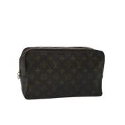 Pre-owned Canvas louis-vuitton-tasker