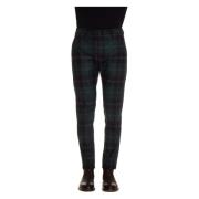 Slim-fit Tartan Bukser