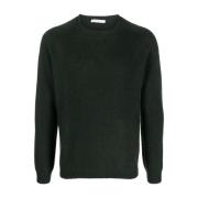 Grøn Uld-Kashmir Sweater