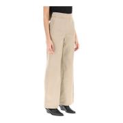 Chino bukser med omvendt taljebånd
