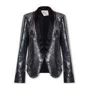 Skinnende blazer