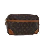 Pre-owned Canvas louis-vuitton-tasker