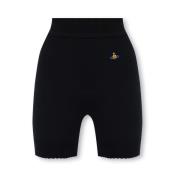 ‘Bea’ shorts med logo