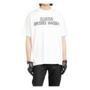 Cluster Grosses Wasser Print T-Shirt