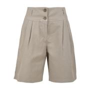 Beige Shorts til Kvinder