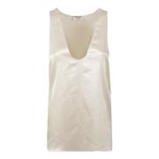 Silke Satin Crepe Tanktop