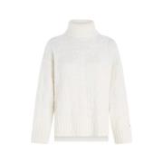 Jacquard Turtleneck Sweater