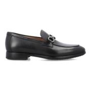 Sorte Lukkede Sko AW23, Tidløs Stil Penny Loafers